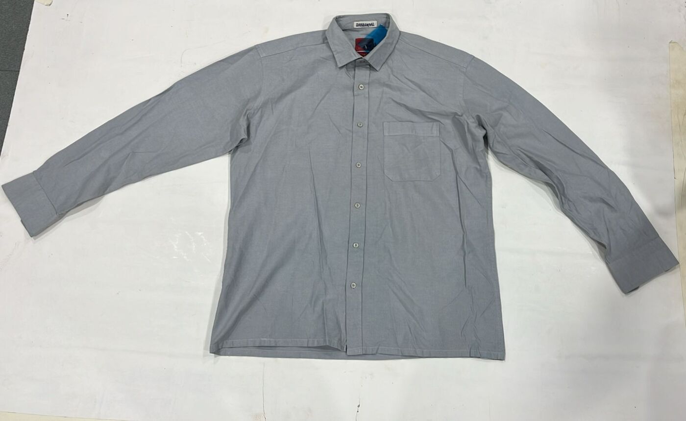 Classic Grey Formal Shirt - Image 4