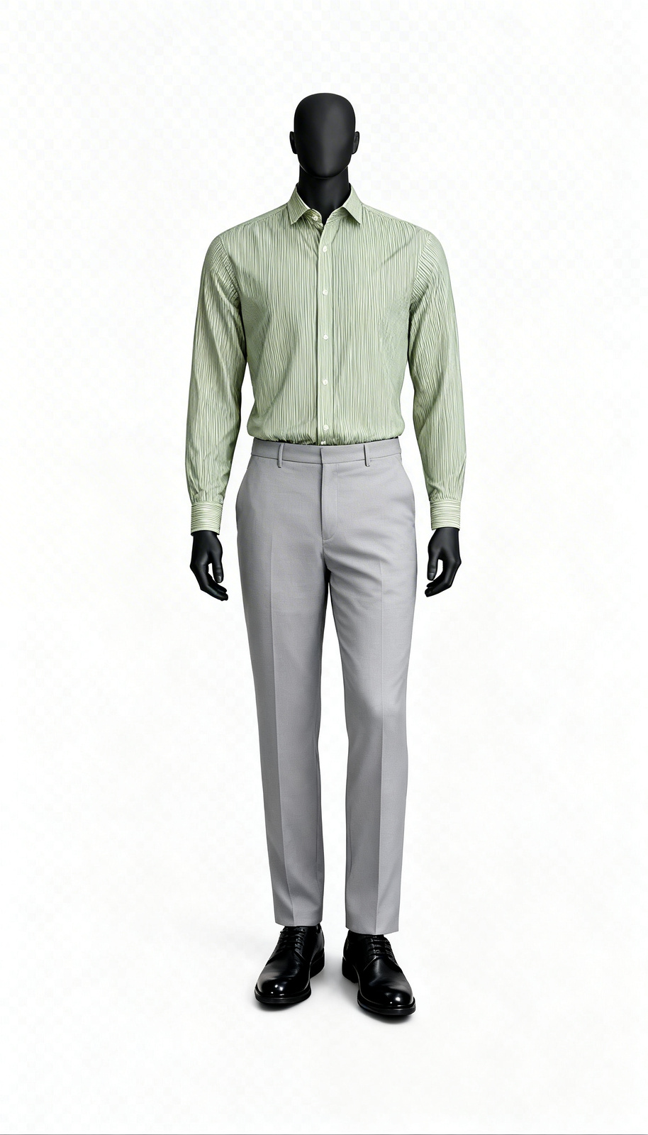 Light Grey Stripe Shirt