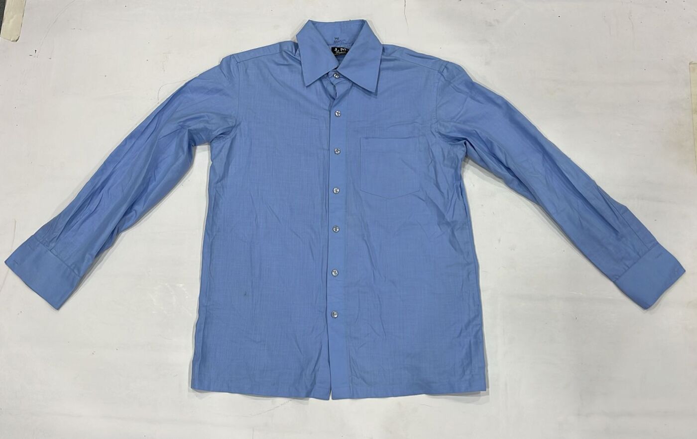 Sky Blue Formal Shirt - Image 4