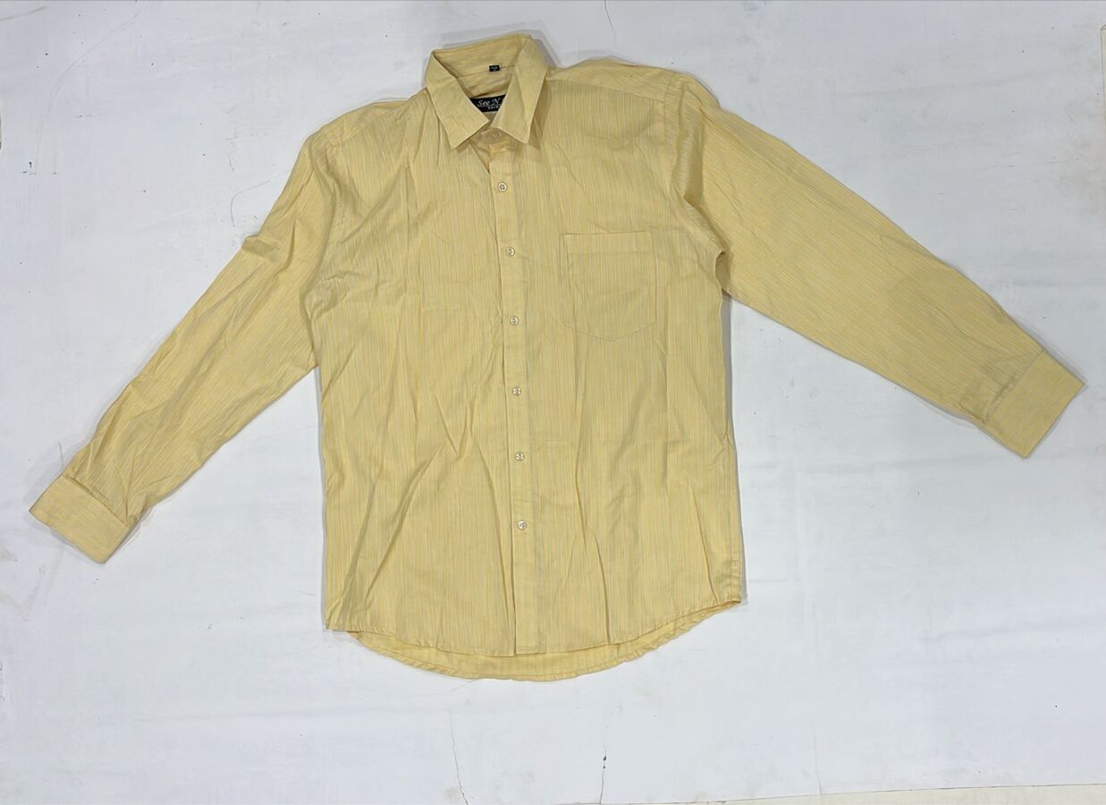 Light Yellow Stripe Shirt - Image 2