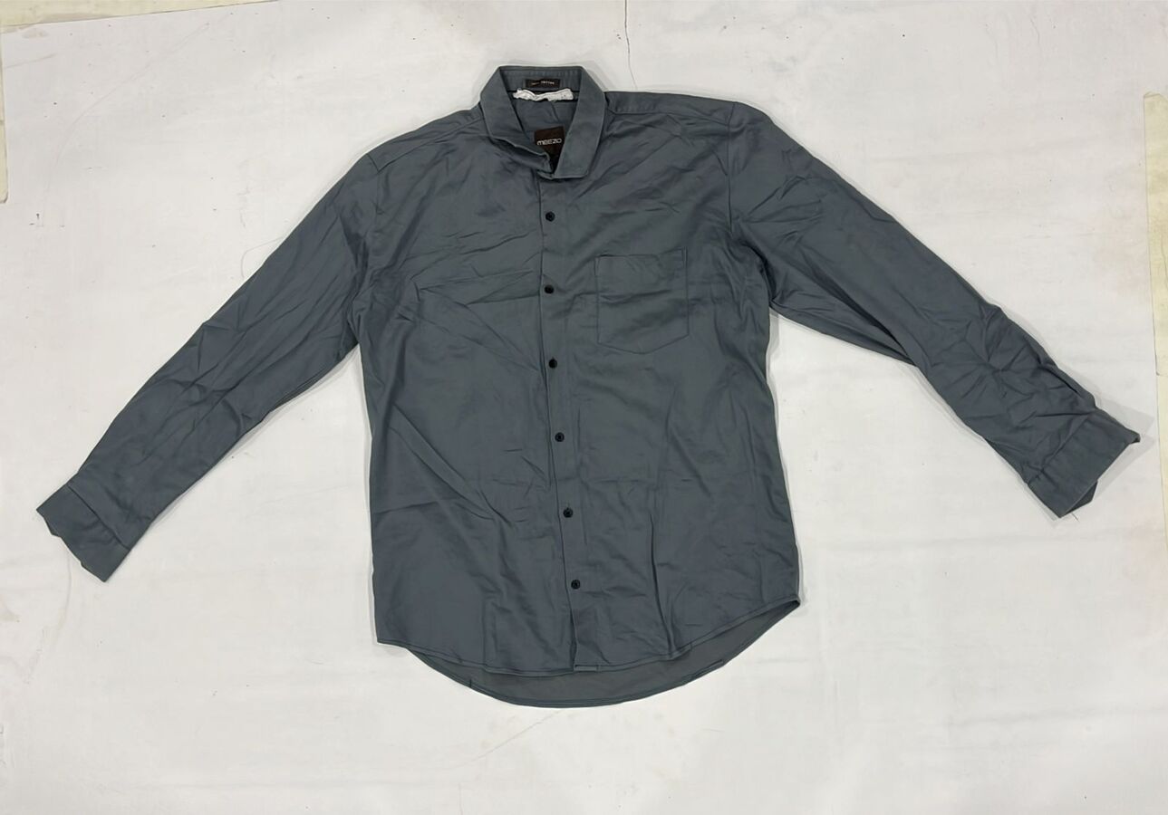 Steel Grey Formal Shirt - Image 3