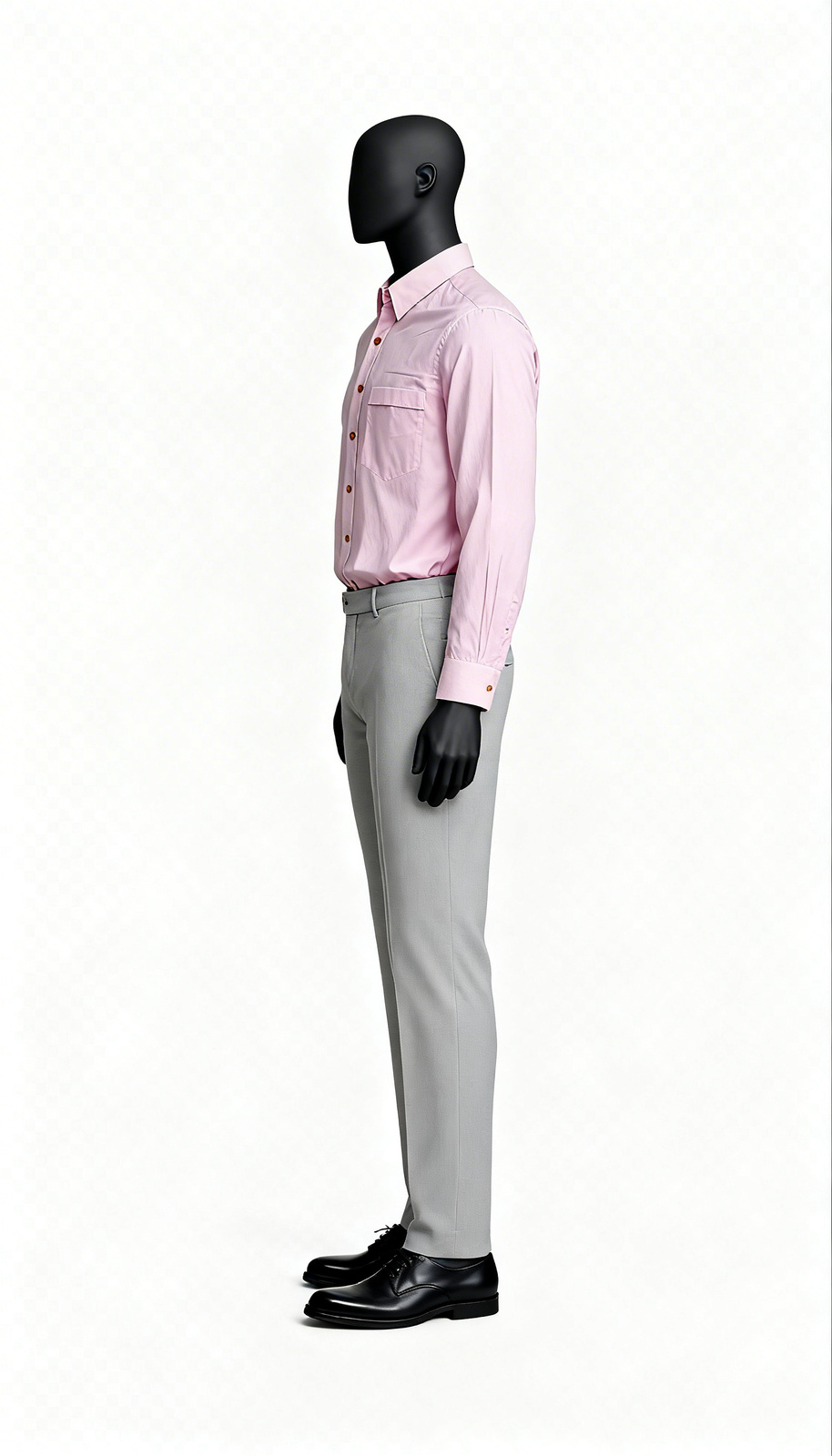 Baby Pink Formal Shirt - Image 3
