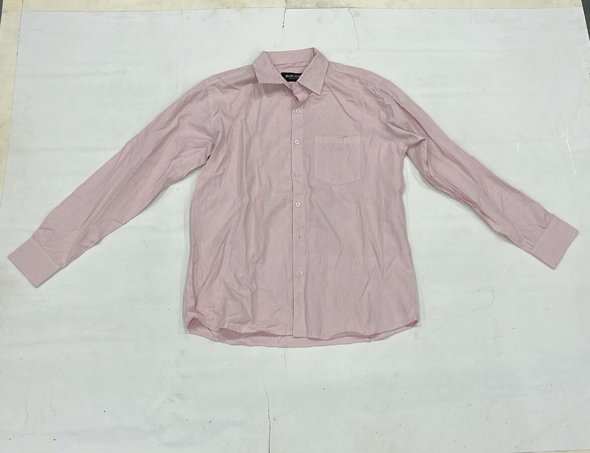 Pink Stripe Formal Shirt - Image 4