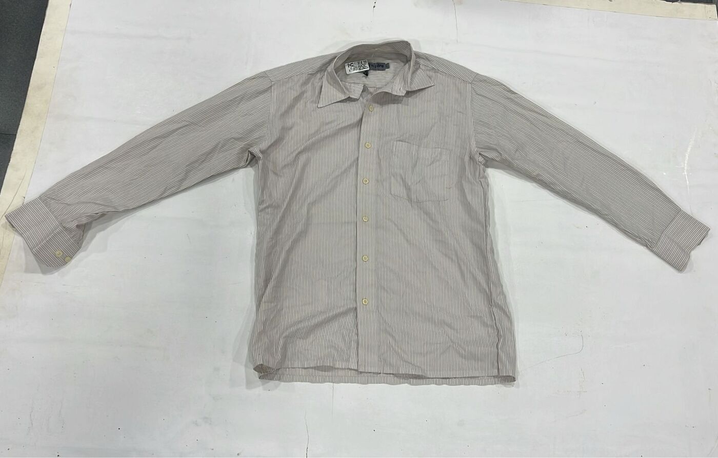 Grey Stripe Shirt - Image 4