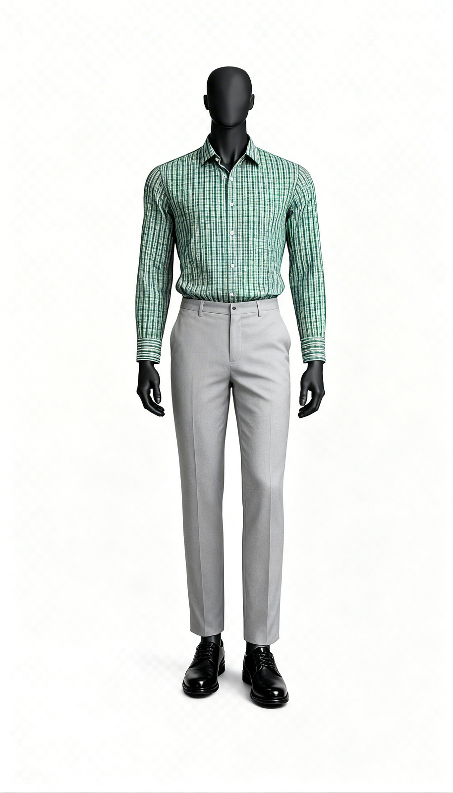 Green Checkered Shirt