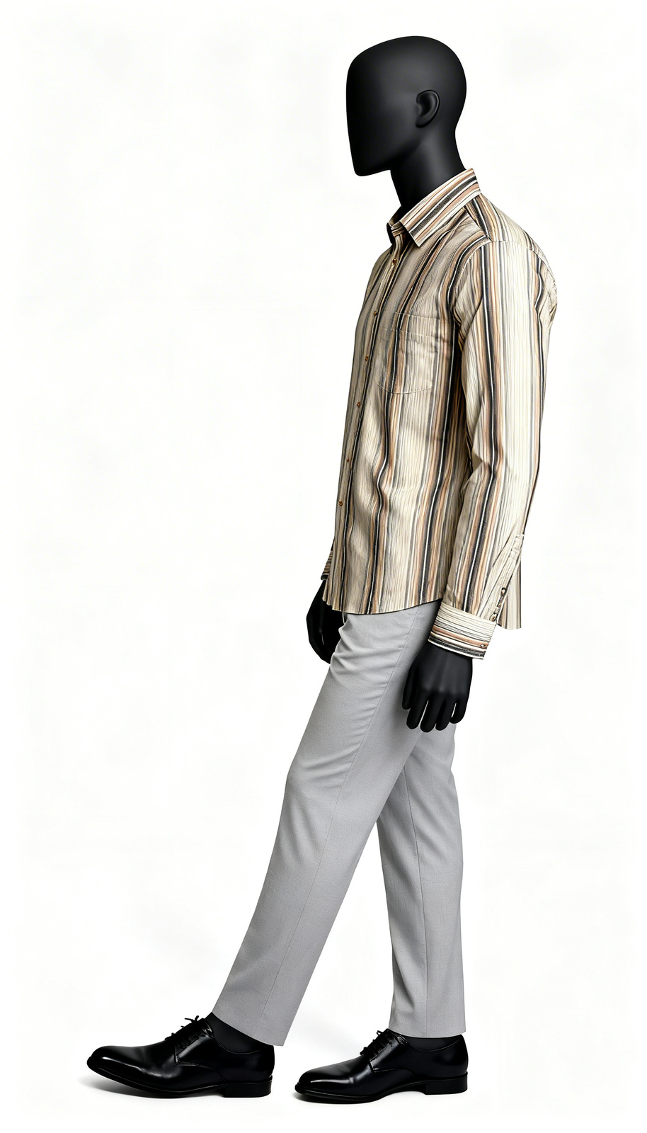 Multicolor Stripe Shirt - Image 3