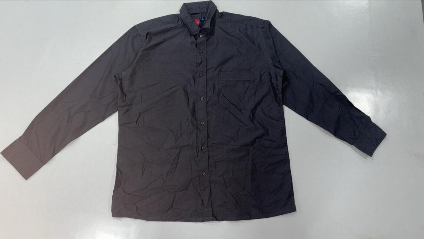 Black Solid Shirt - Image 4