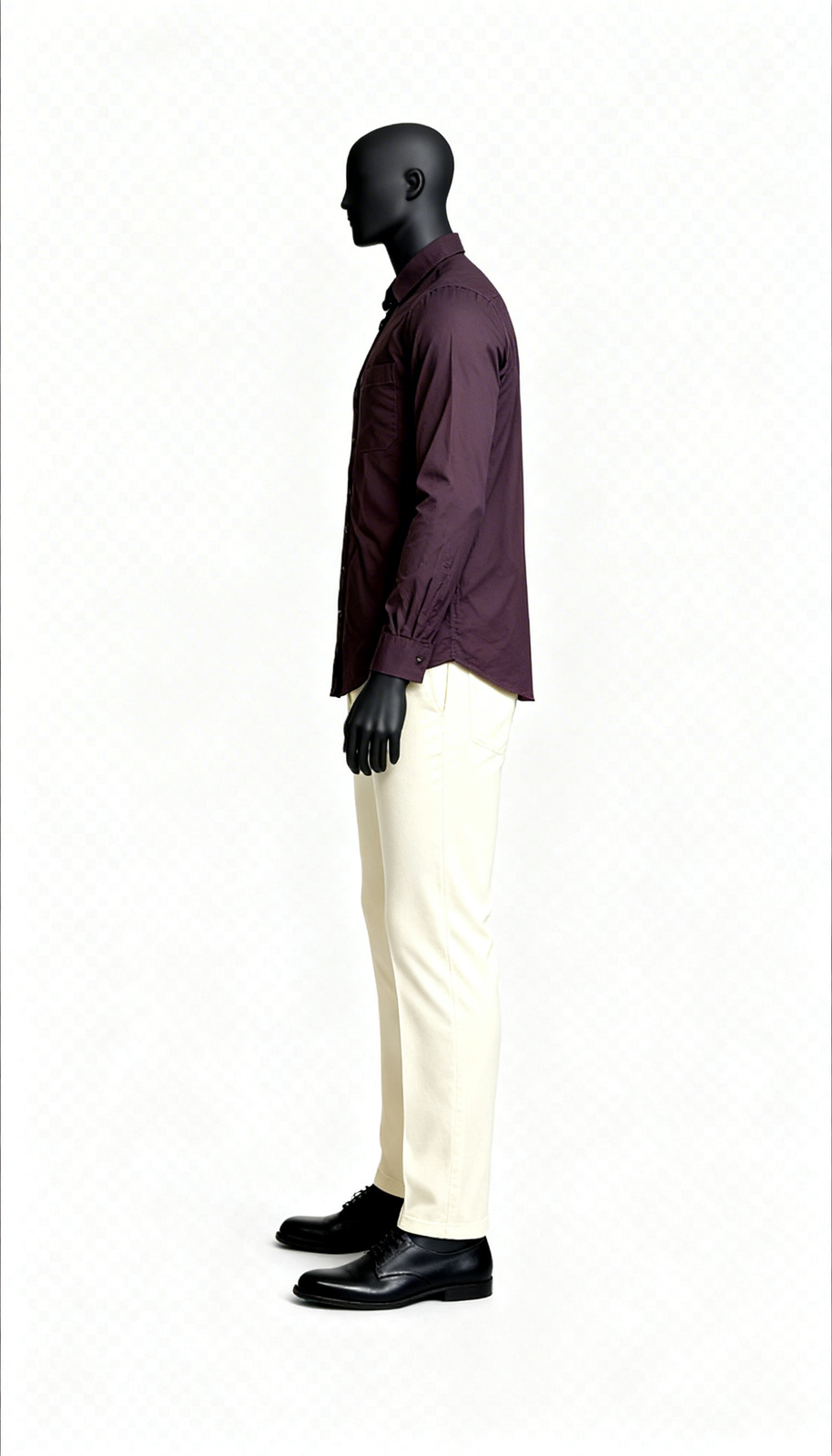 Maroon Casual Shirt - Image 3