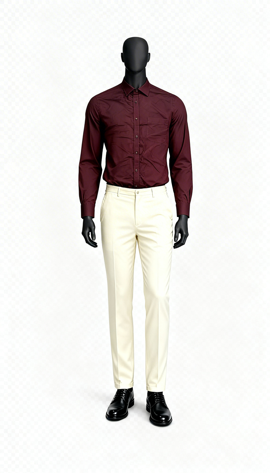 Maroon Casual Shirt