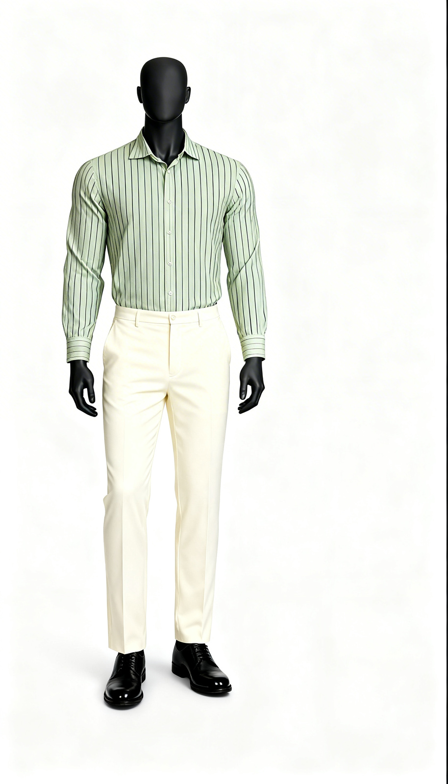 Light Green Stripe Shirt