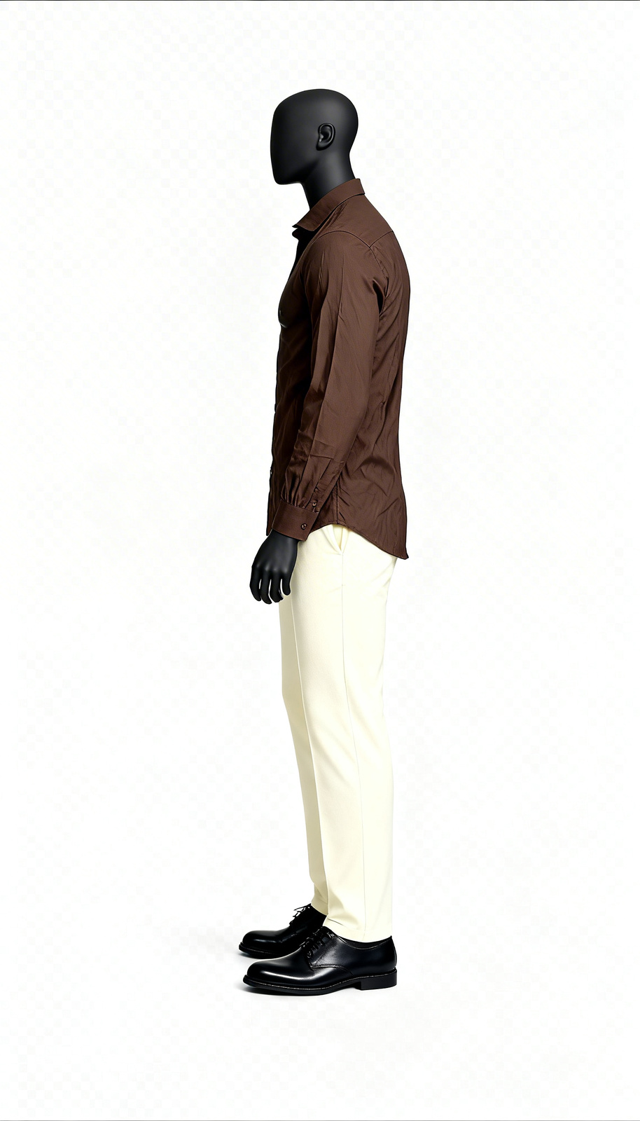 Dark Brown Office Wear - Image 3