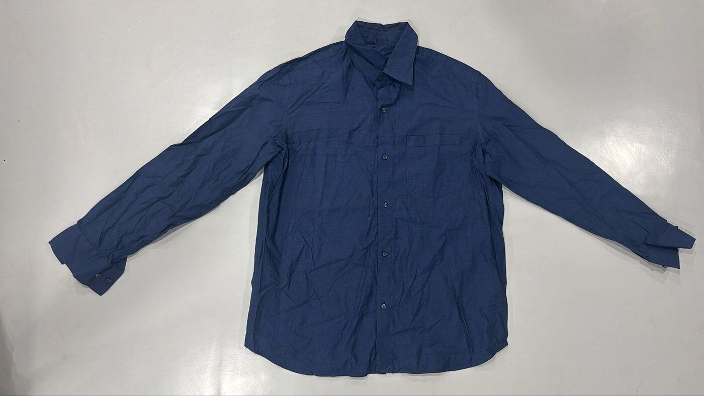 Classic Navy Formal Shirt - Image 3