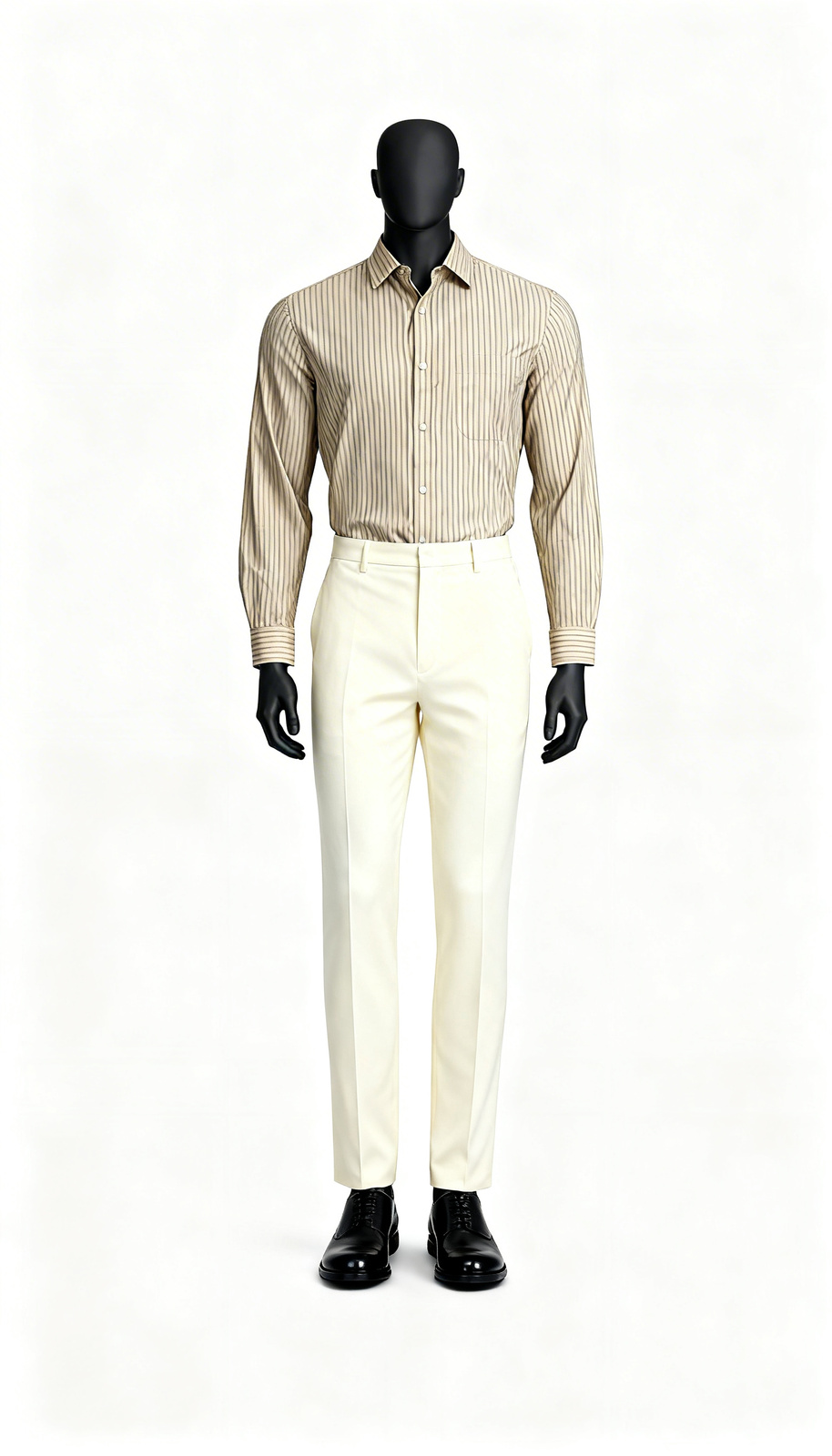 Beige Corporate Stripe