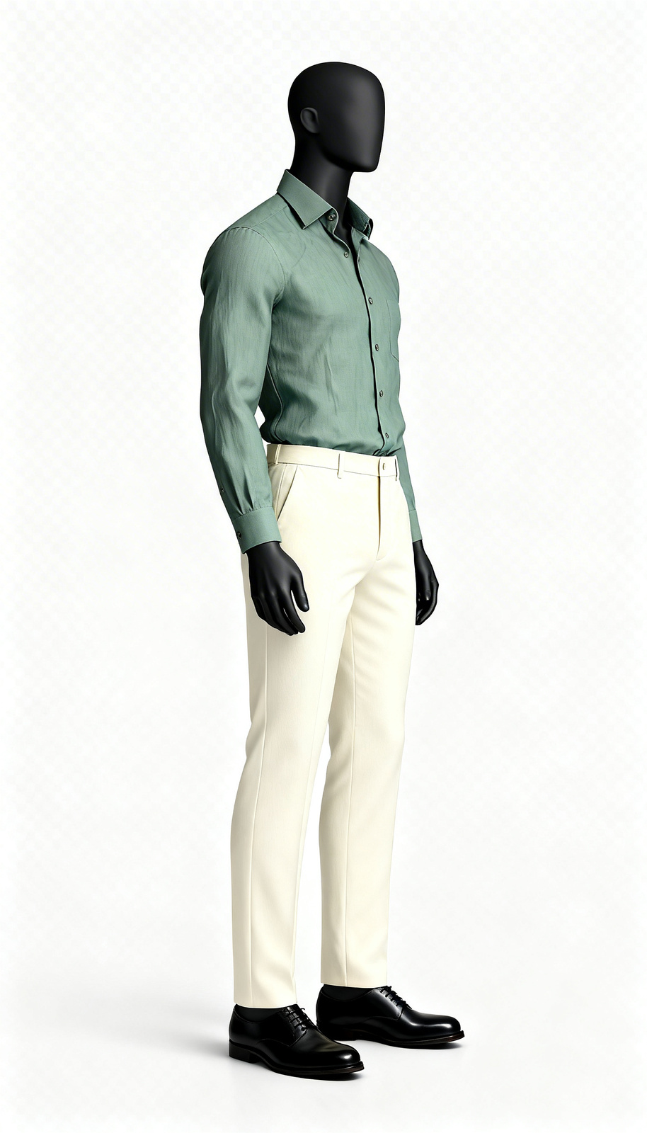 Sage Green Formal Shirt