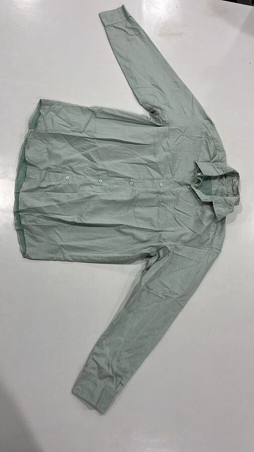 Mint Solid Office Shirt - Image 3