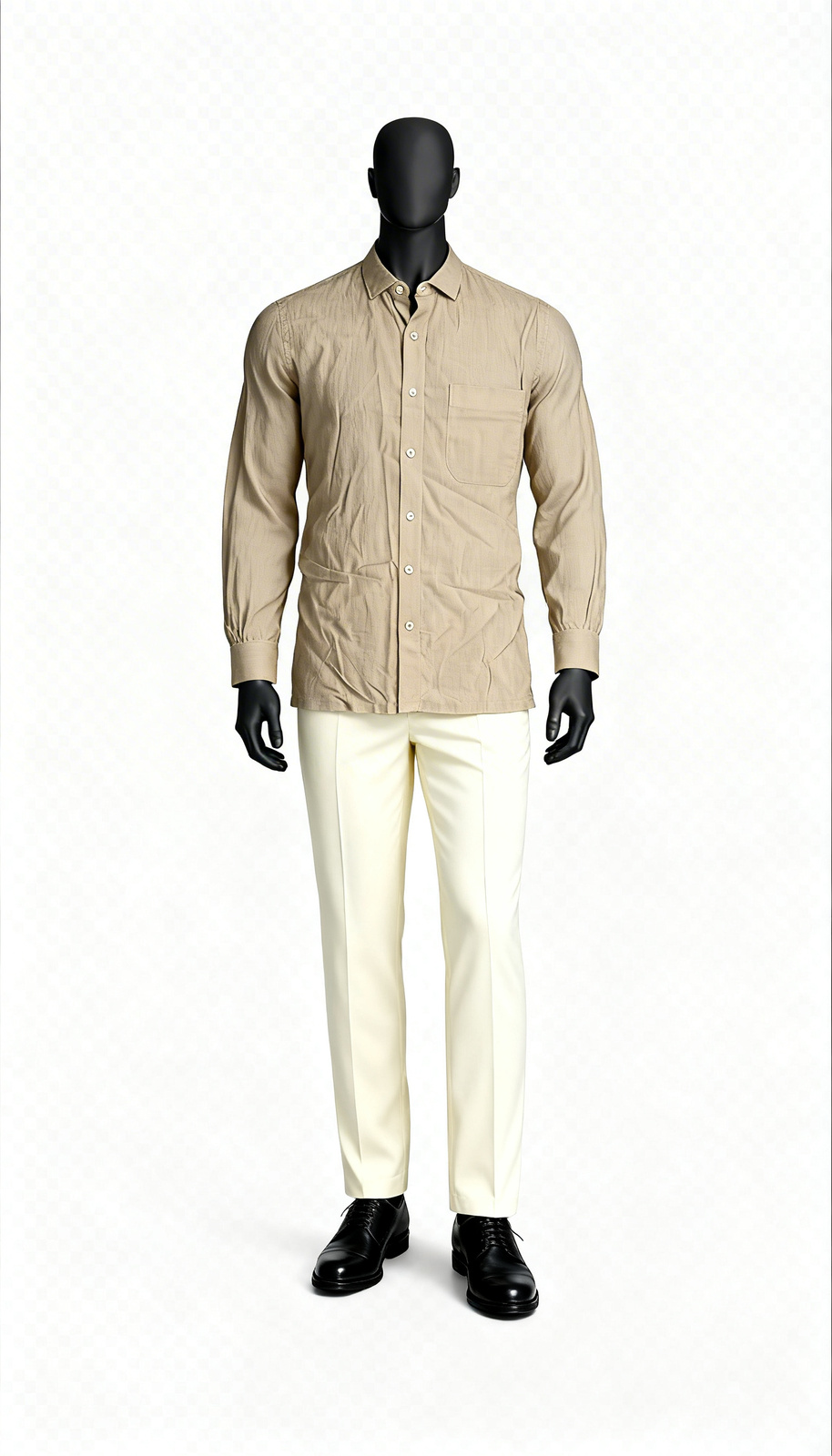 Camel Textured Shirt