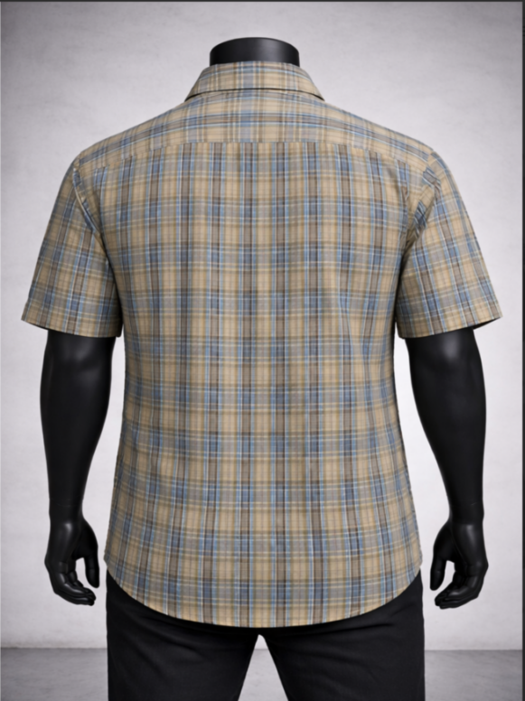 Micro Floral Full Sleeve Shirt_costumepeti