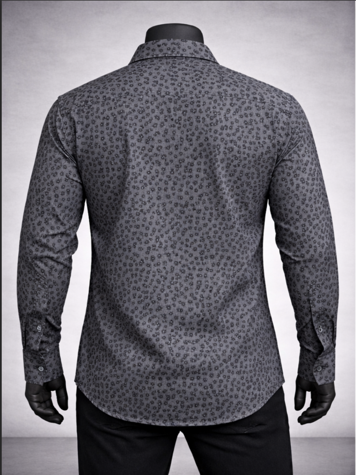 Micro Print Full Sleeve Shirt