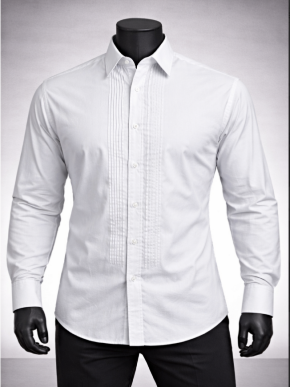 White Formal Shirt - Image 2