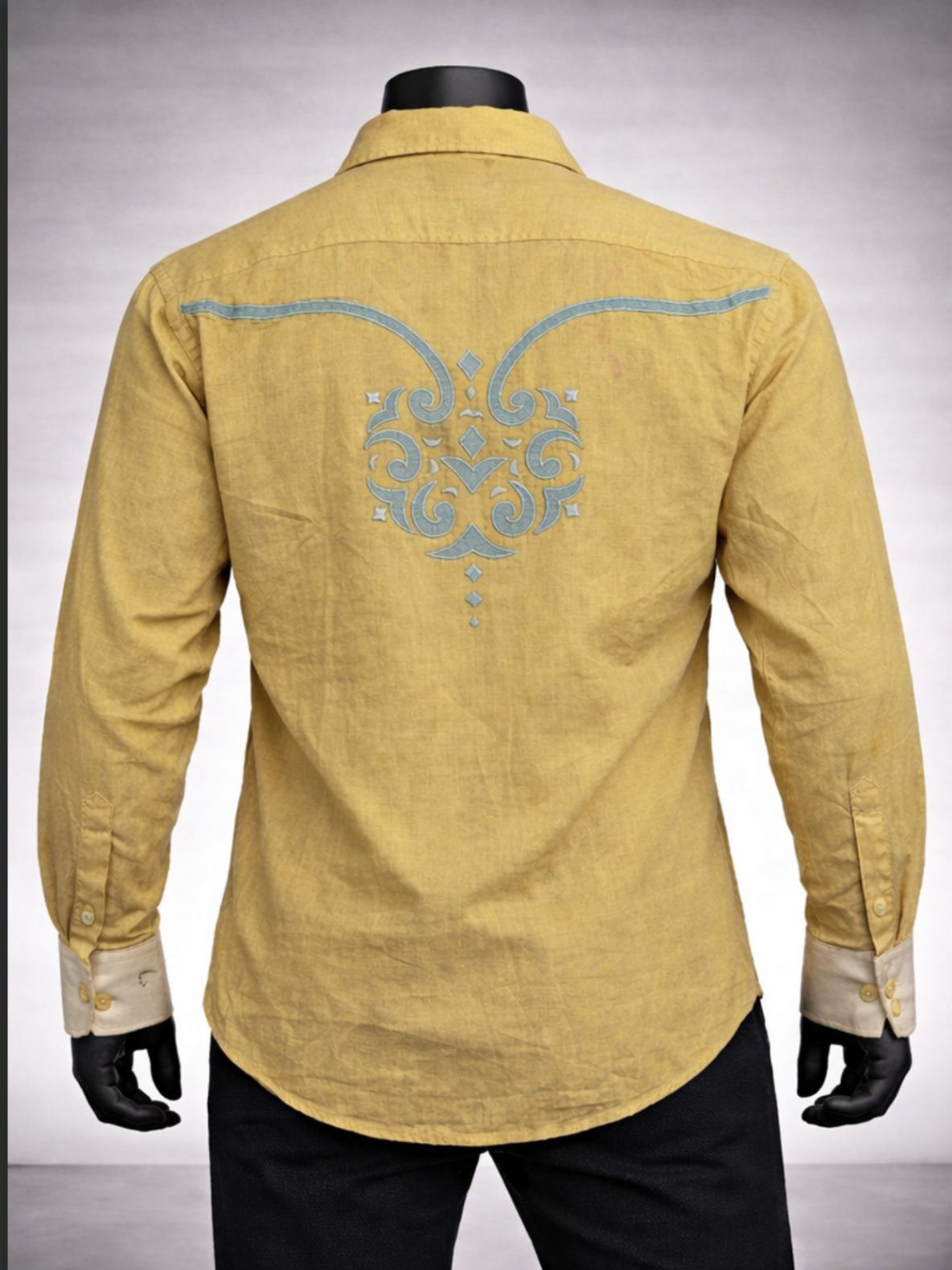 Embroidered Casual Shirt_costumepeti