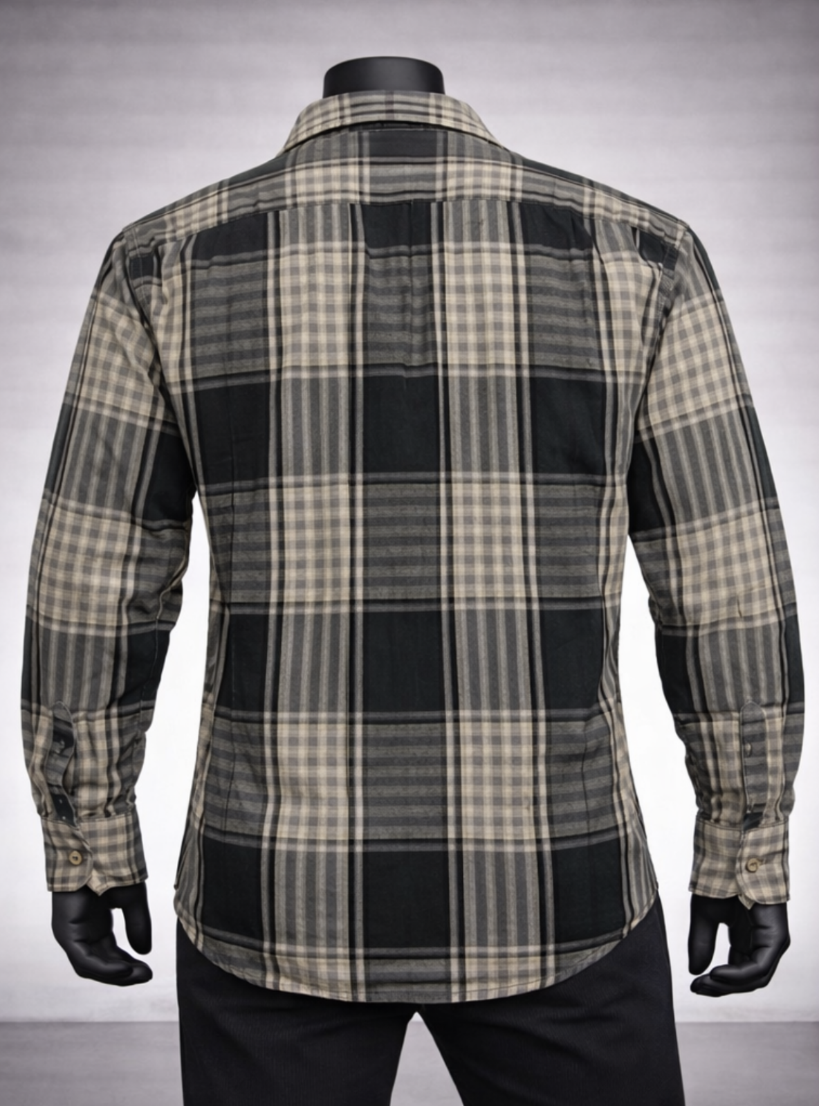 Plaid Check Casual Shirt_costumepeti