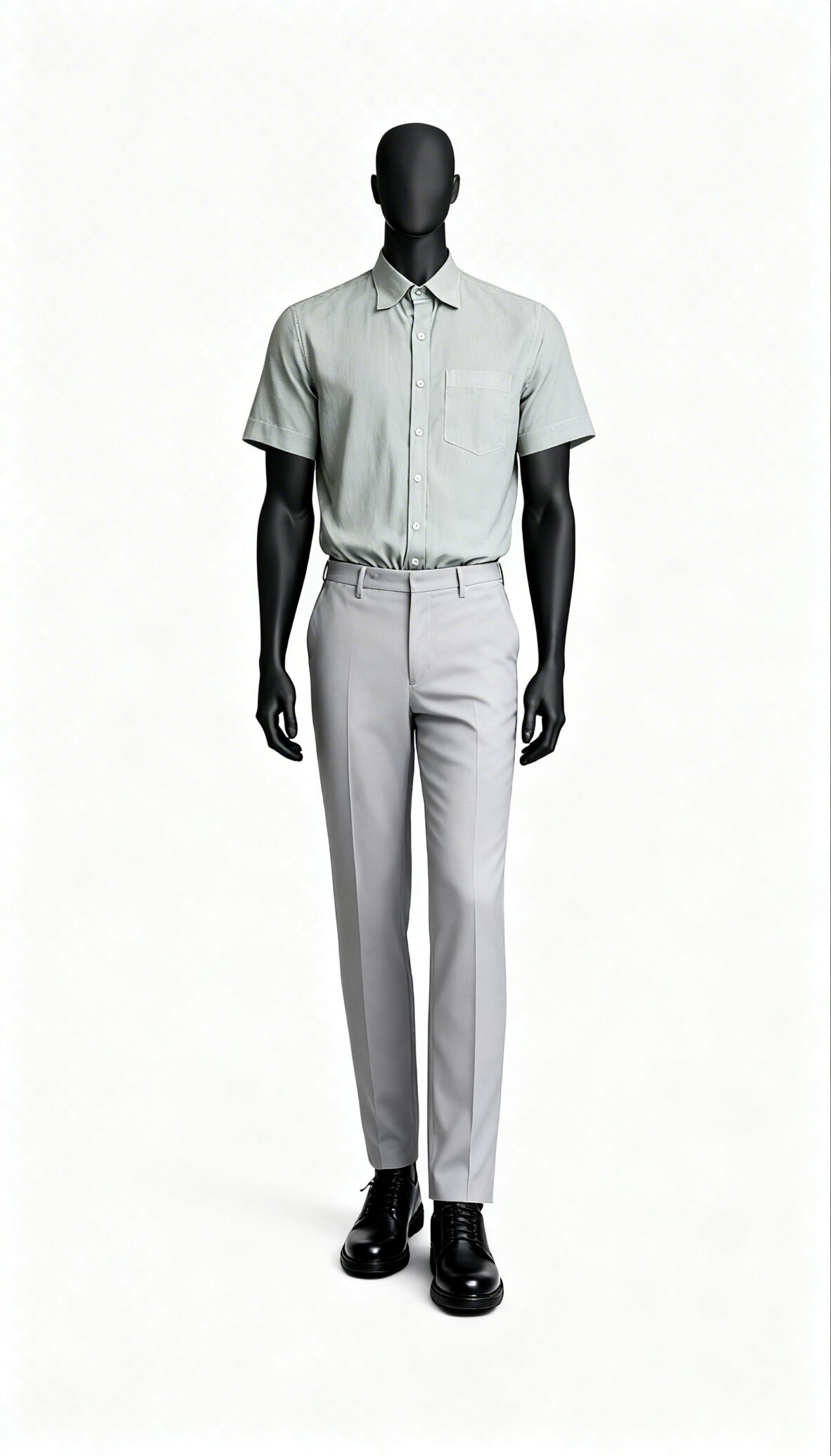 Men Sage Green Shirt costumepeti