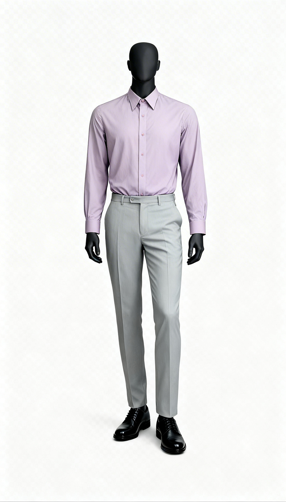 Men Light Pink Shirt
