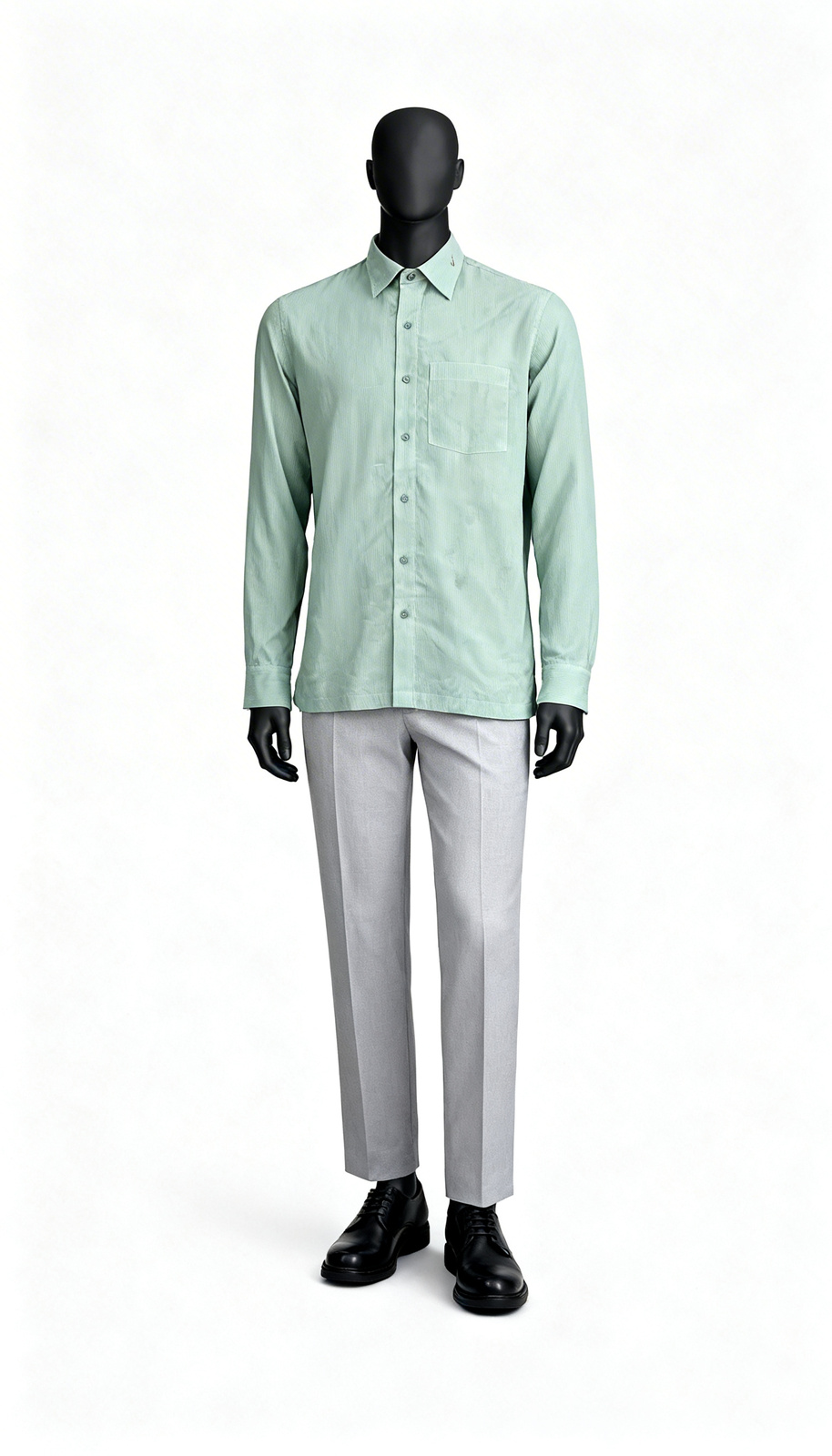 Men Mint Green Shirt