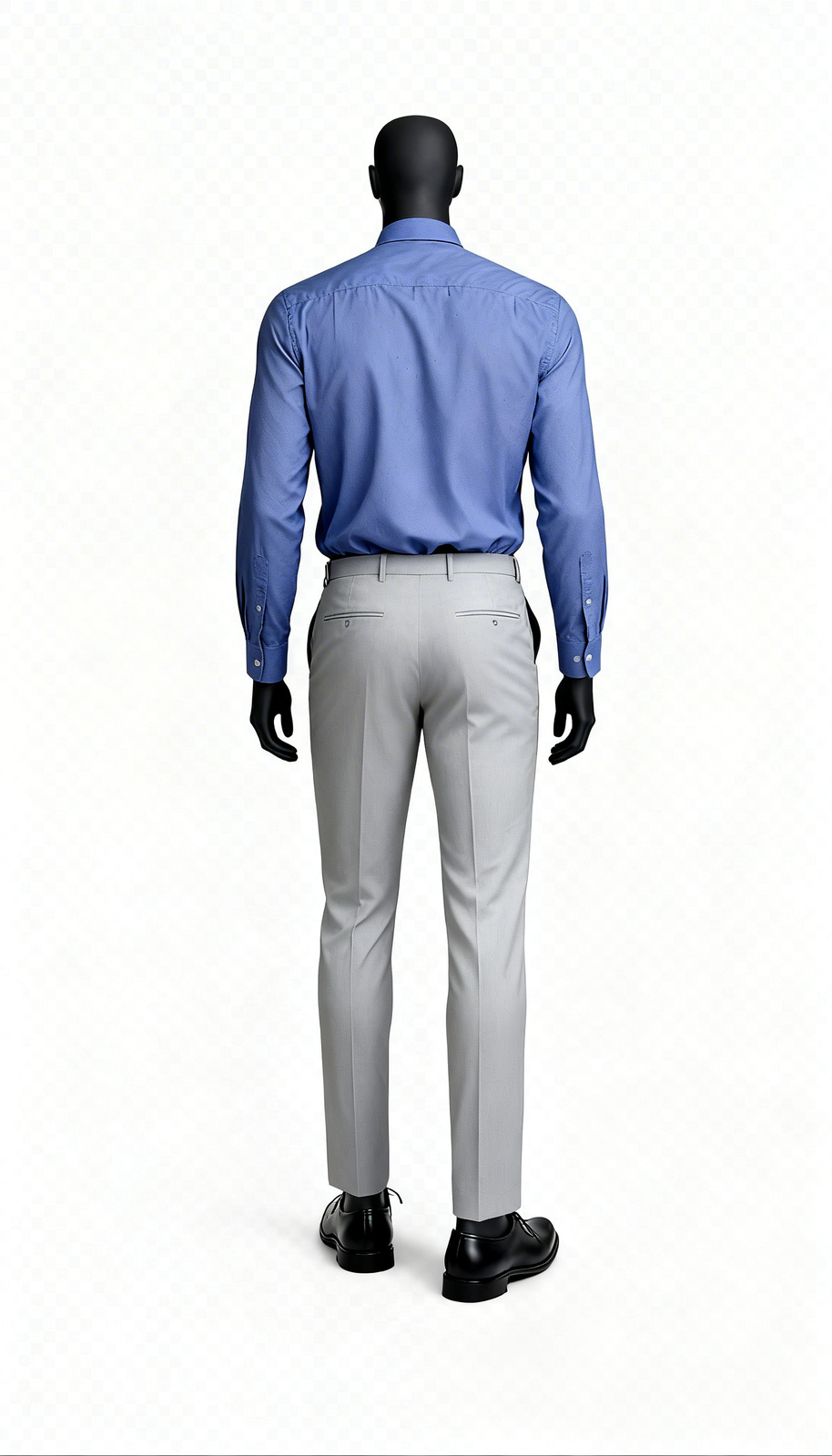 Men Blue Solid Shirt