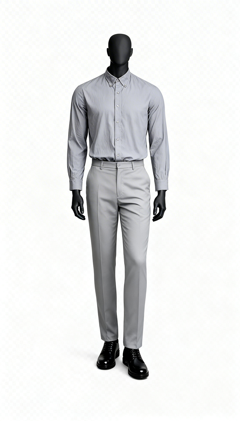 Men Grey Casual Shirt