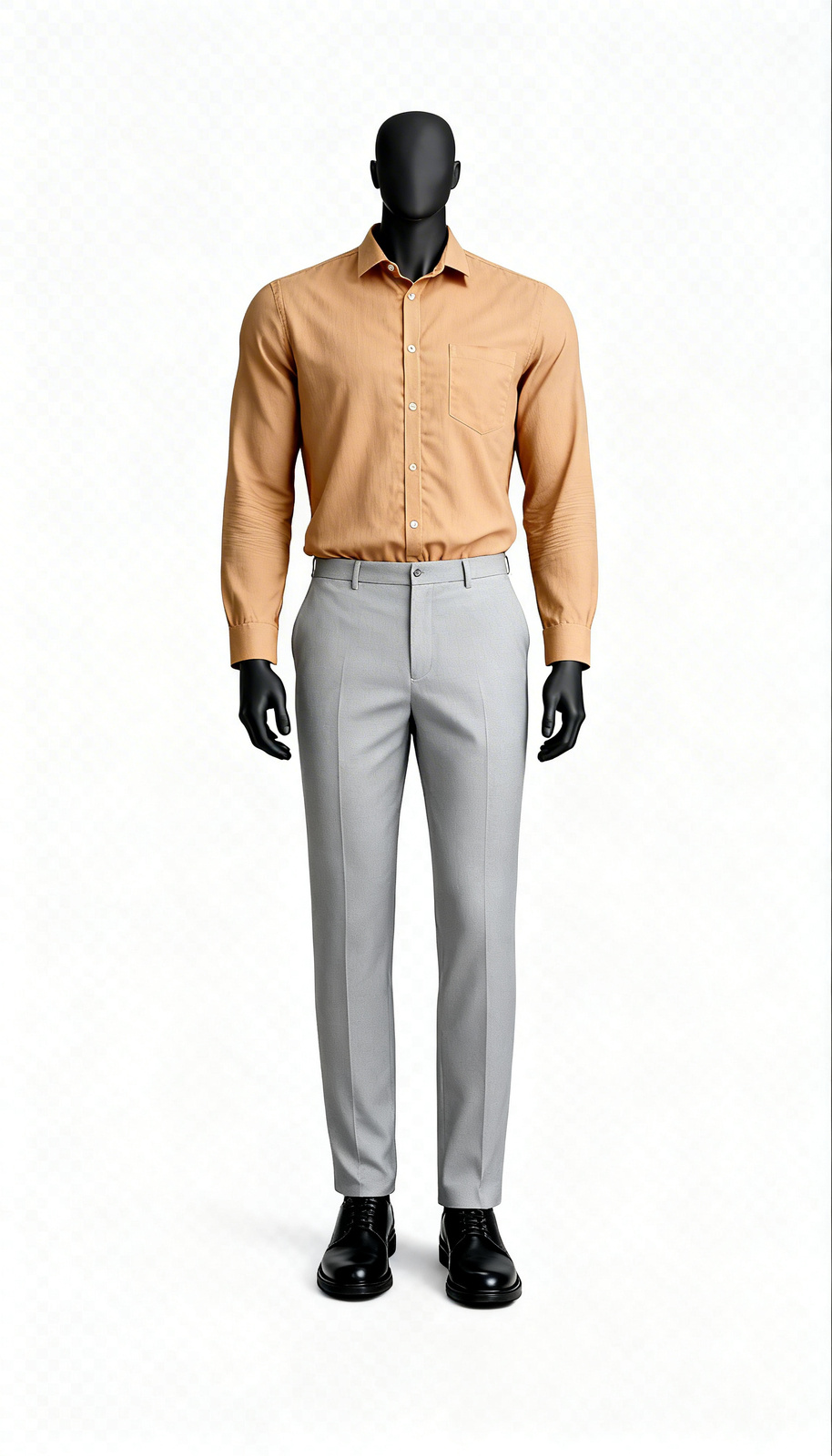 Mustard Solid Casual Shirt