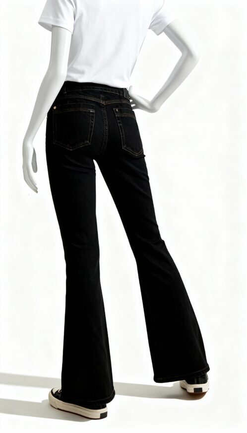 Women’s Black Bootcut Denim Jeans