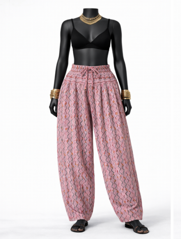 Pink Geometric Salwar - Costumepeti