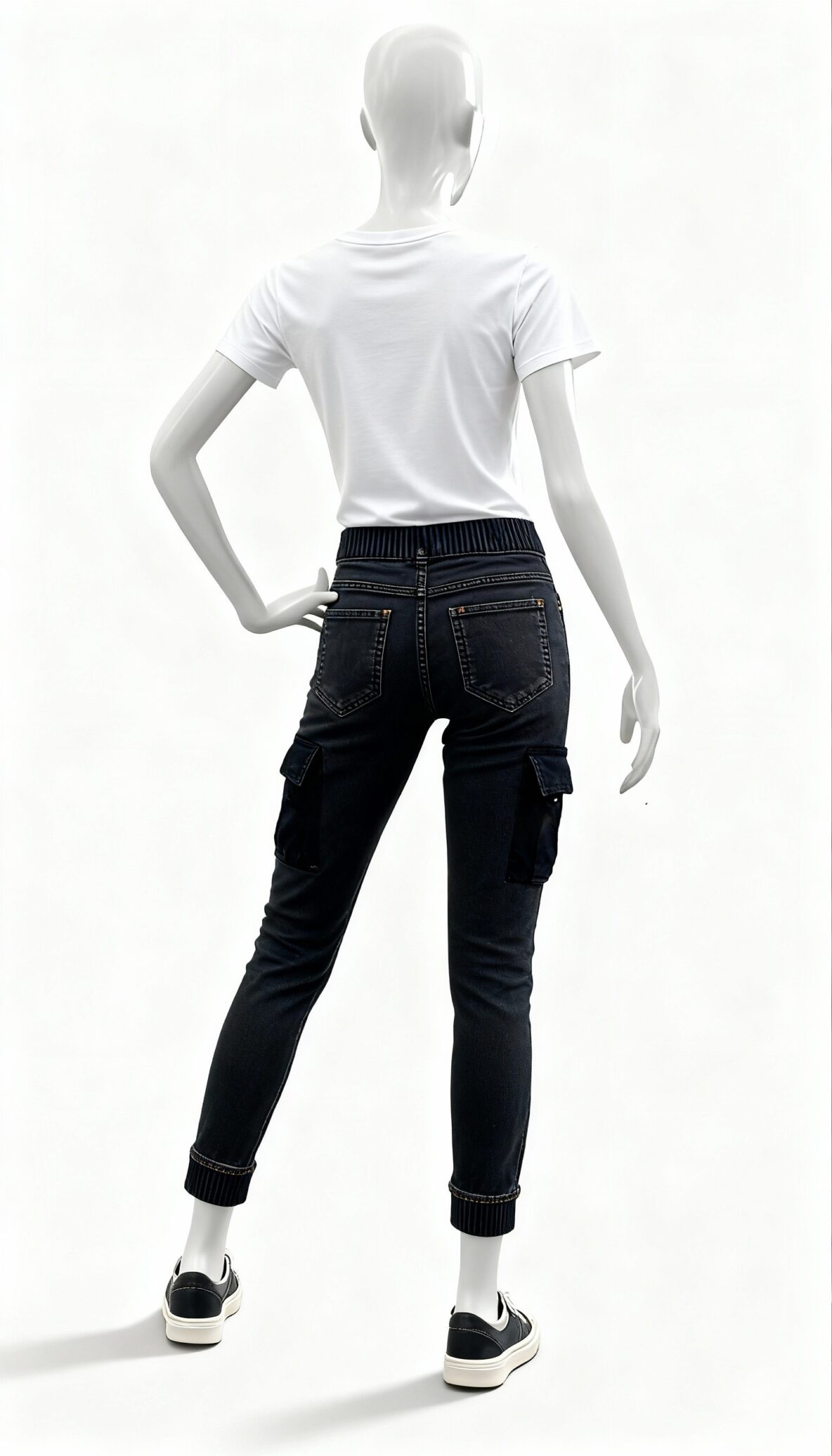 Dark Blue Distressed Jeans - Costumepeti