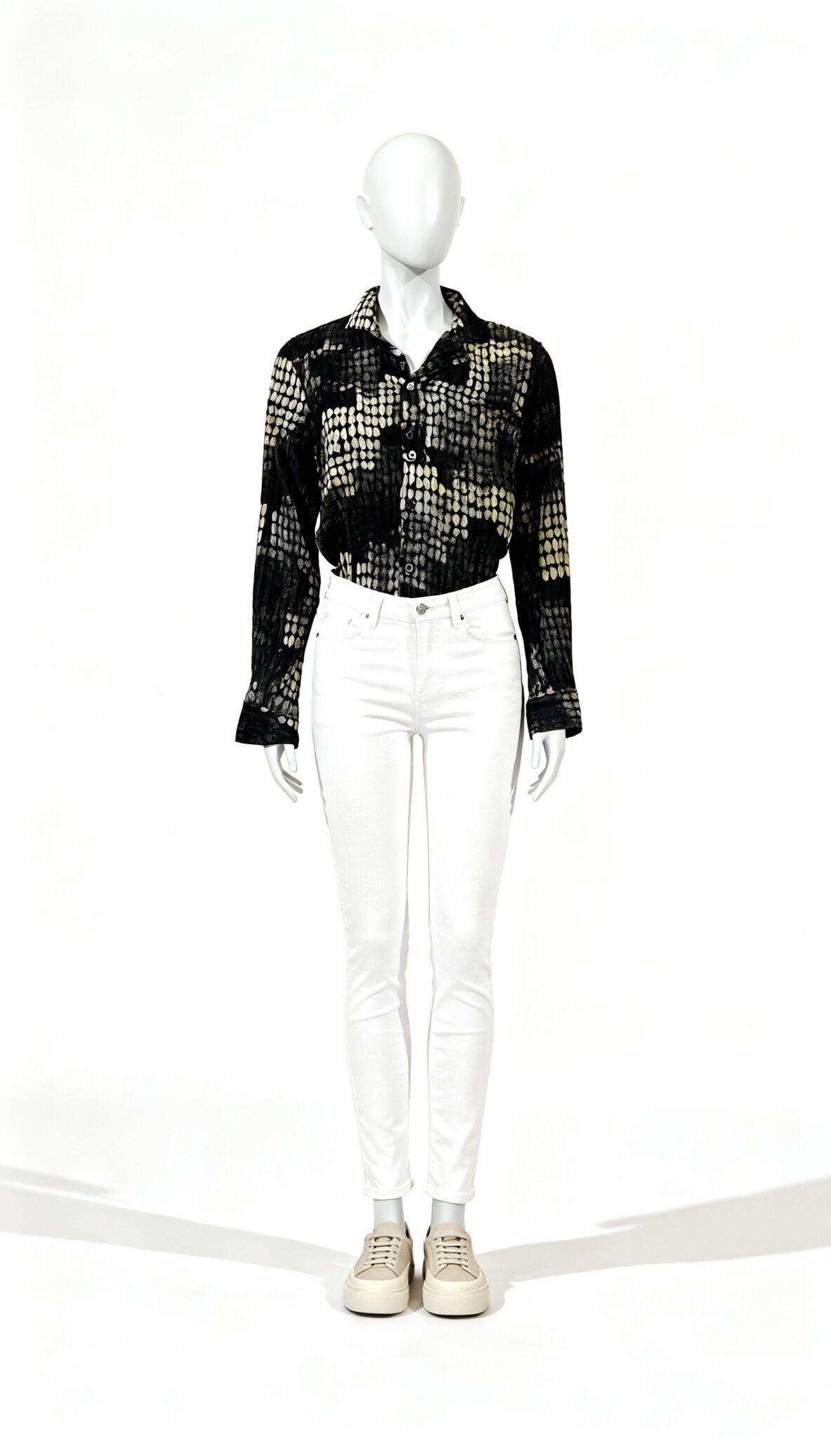 Printed Full Sleeve Casual Shirt Style Western Top_costumepti