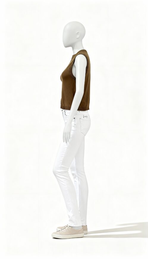 Sleeveless Knit Top - Image 3