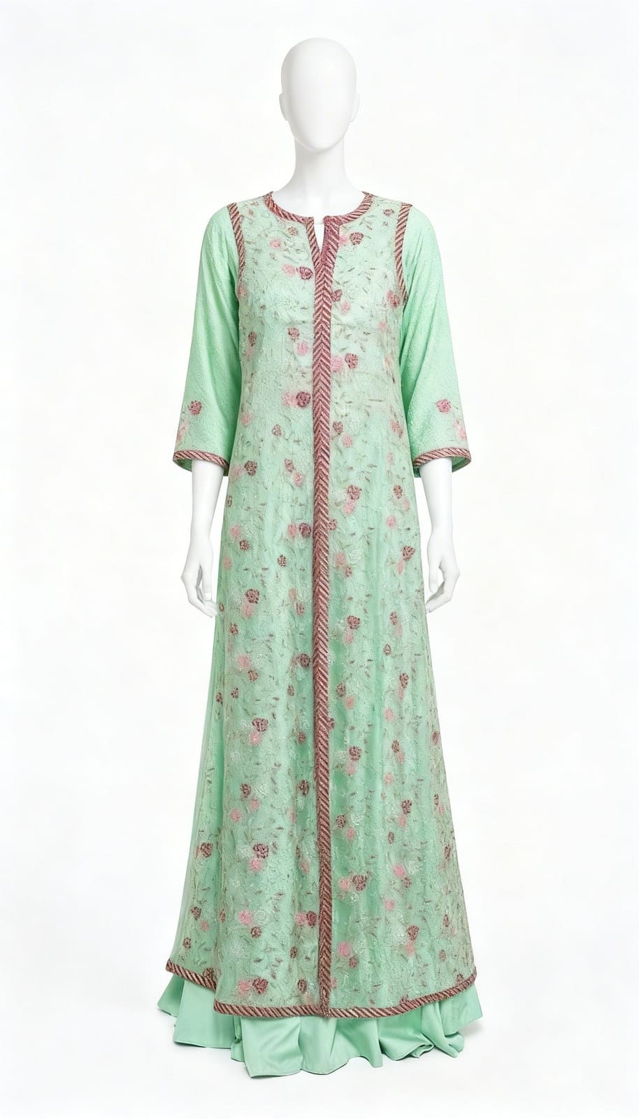 Embellished Jacket With Crop Top Lehenga Set - Costumepeti