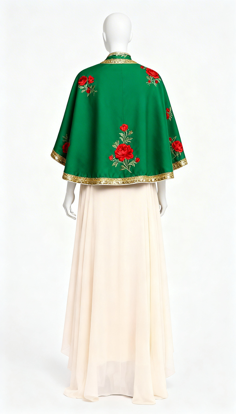 Cape Anarkali Set - Costumepeti