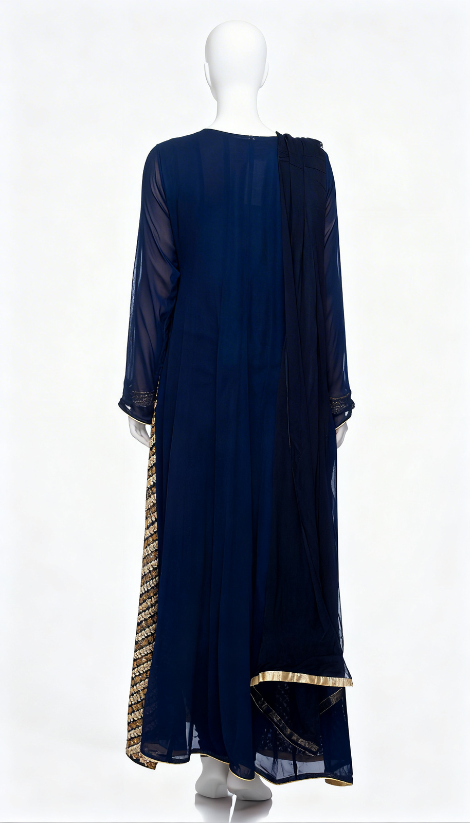 Full Embroidered Kurta Set - Costumepeti