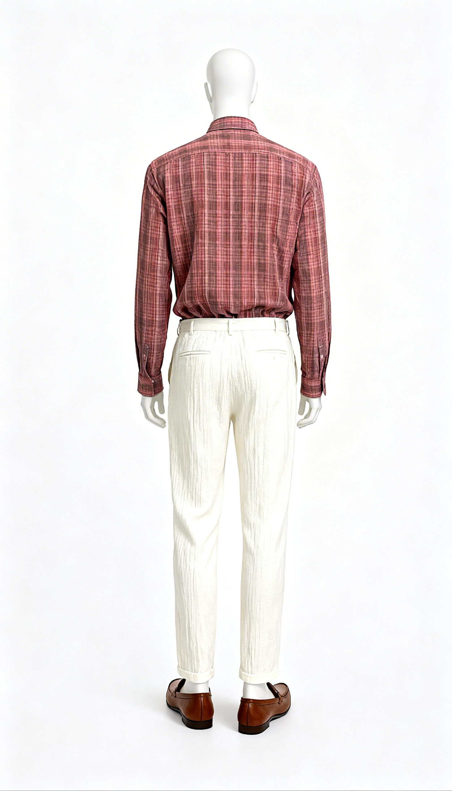 Red Checked Casual Shirt (Worn by Kartik Aaryan in Satyaprem ki Katha) - Image 2