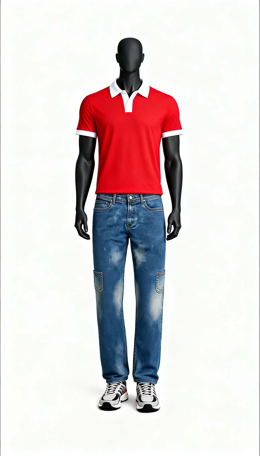 Midwash Classic Straight Jeans