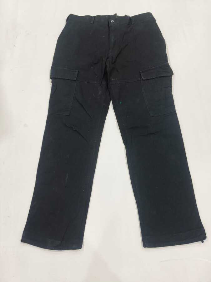 Black Cargo Utility Pants - Image 4