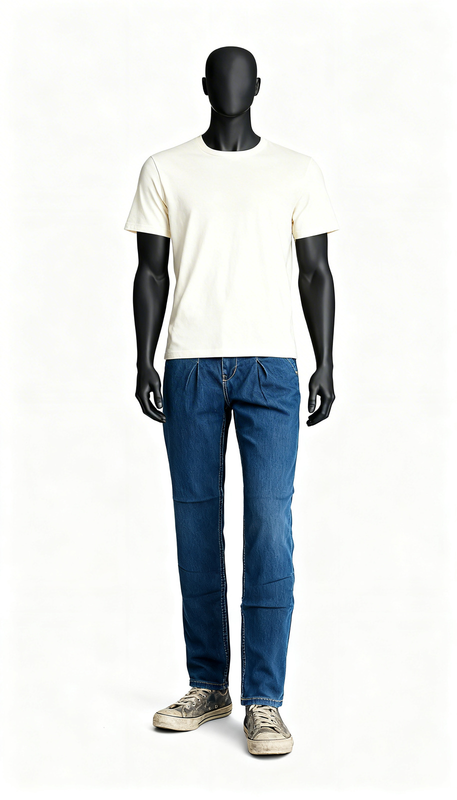 Dark Blue Women’s Tapered Jeans