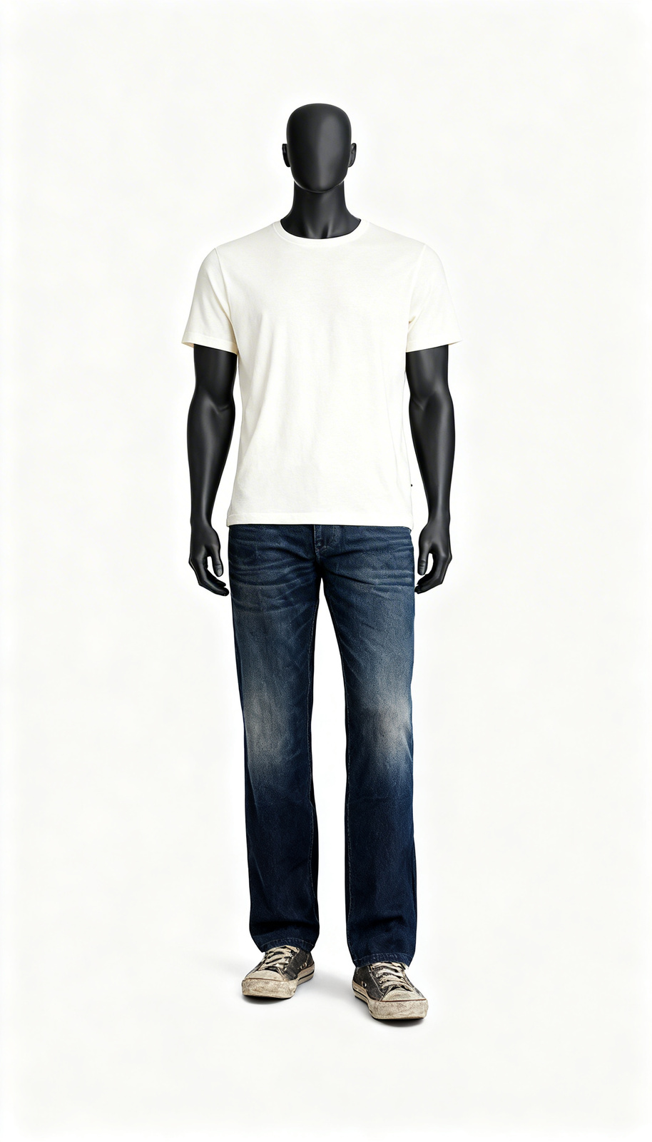 Dark Teal Straight Fit Jeans