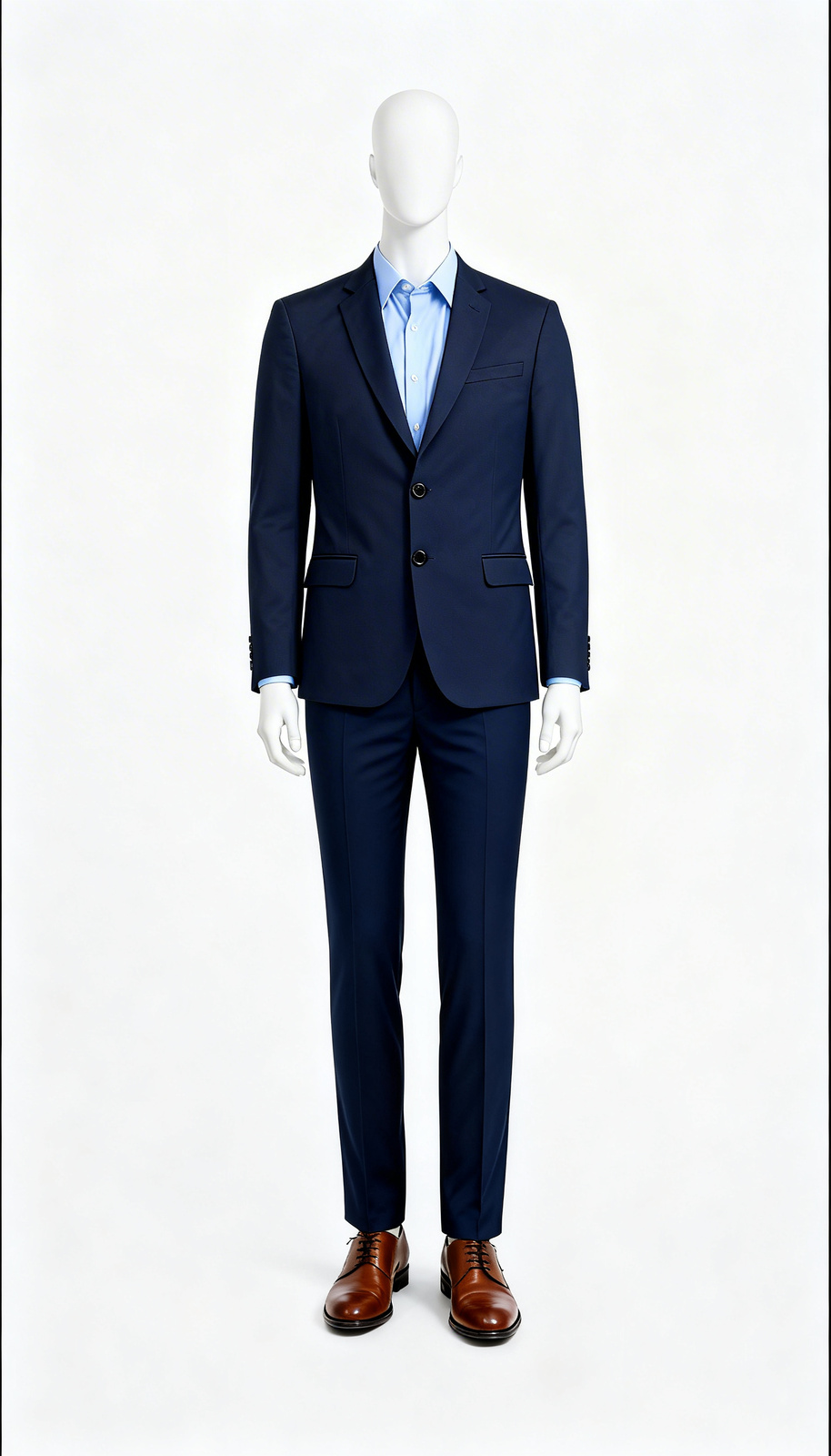 Classic Navy Formal Blazer