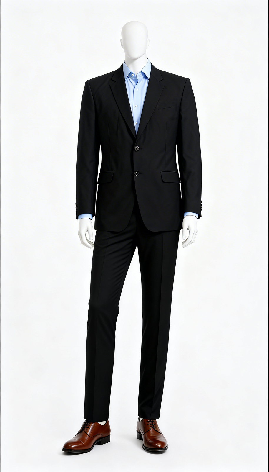 The Timeless Black Three-Button Blazer