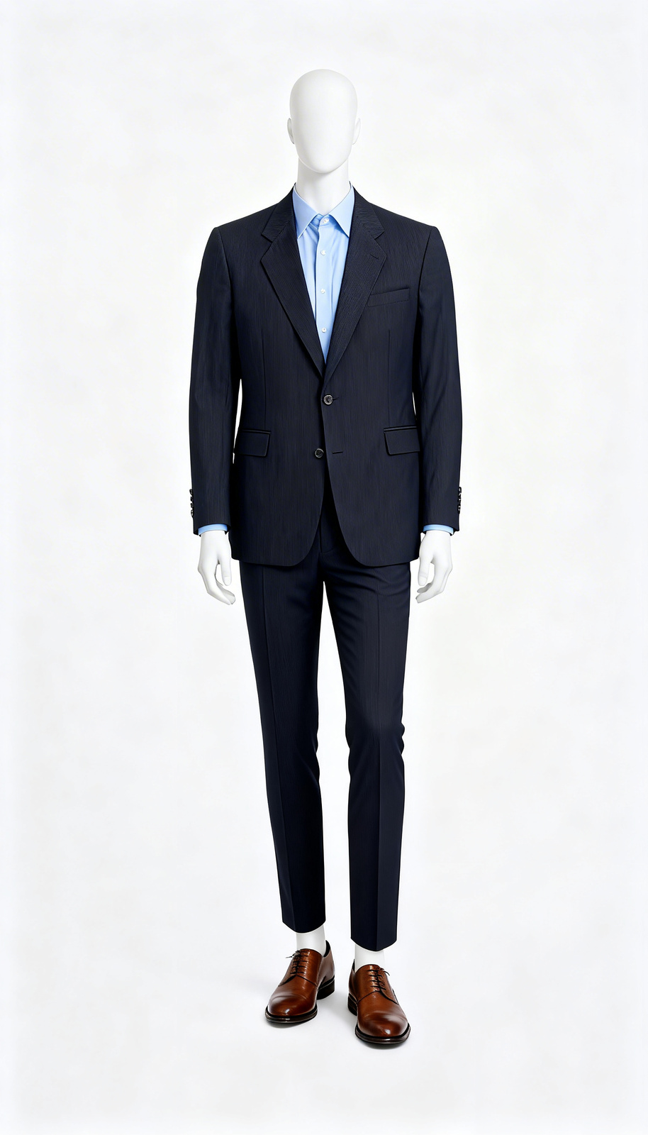 The Power Pinstripe Business Blazer