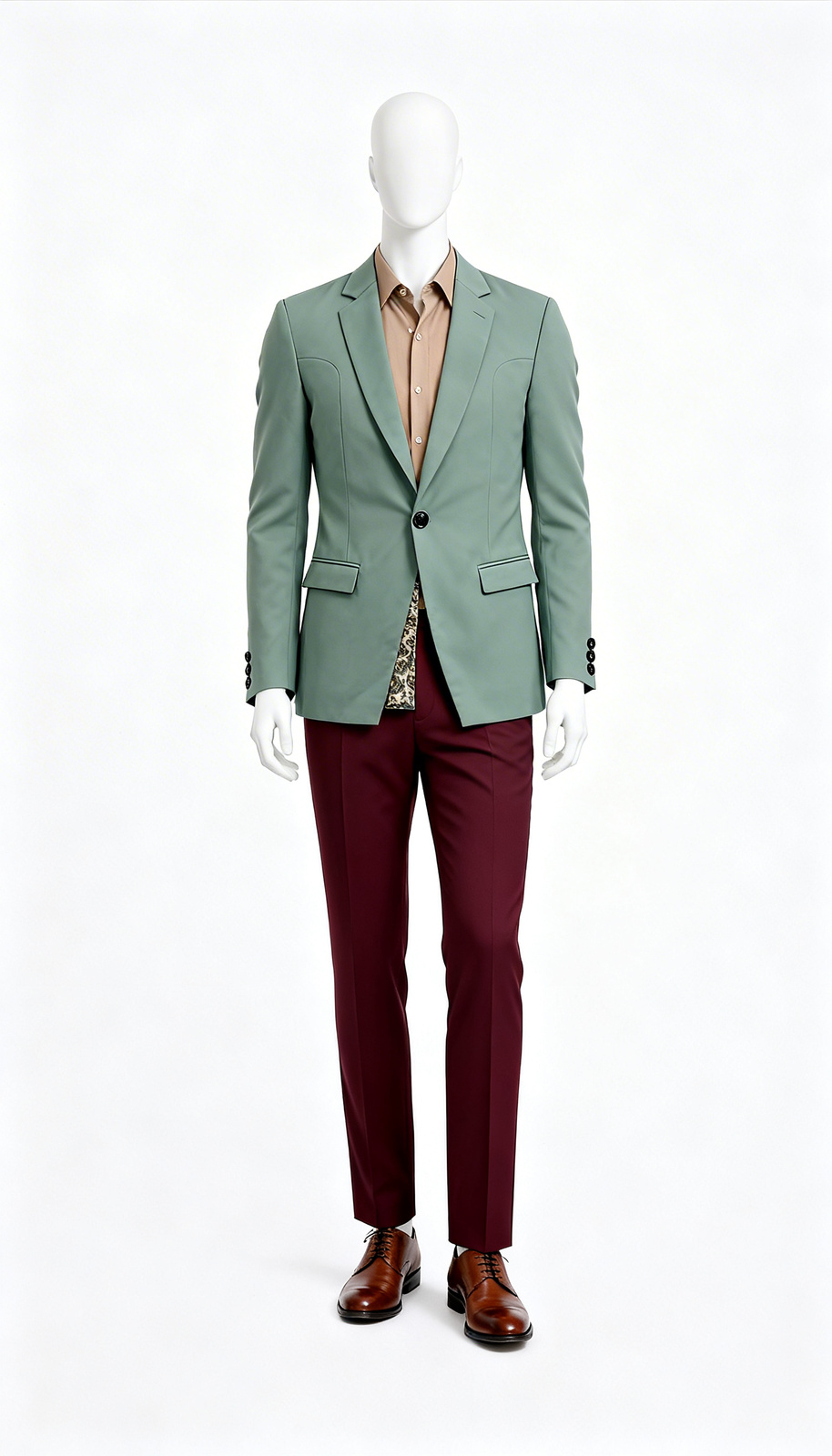 The Spring Soirée Mint Green Blazer