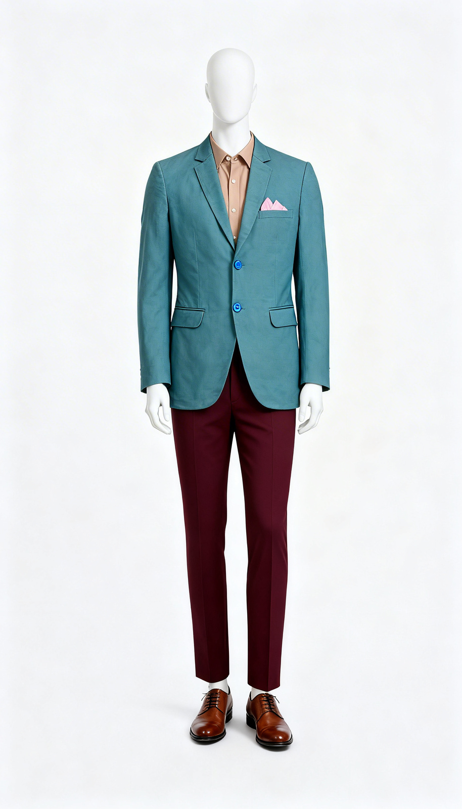 The Coastal Teal Statement Blazer