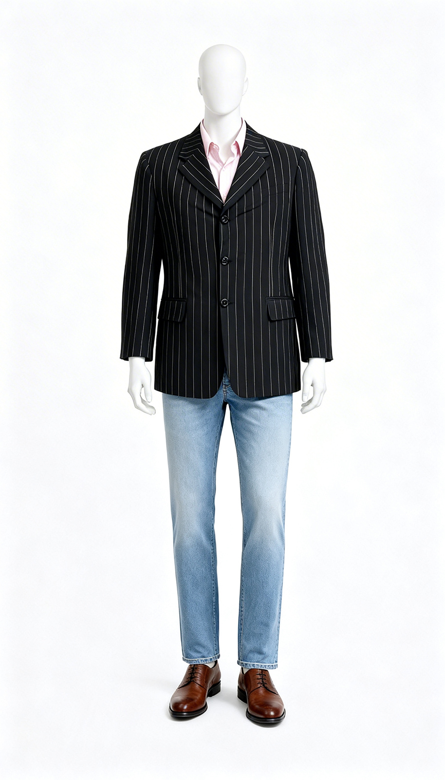 The Power Pinstripe Heritage Blazer
